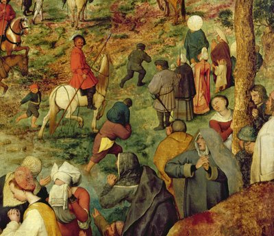 The Road to Calvary (detail) by Pieter Bruegel the Elder